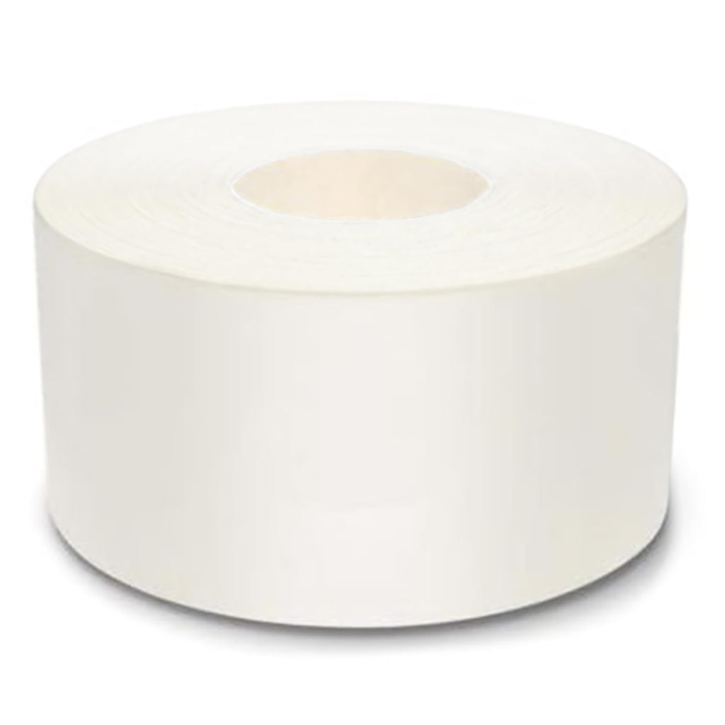 Mighty Line UltraLine Solid Floor Marking Tape for Safety, Caution, Warning, Heavy-Duty, Peel and Stick Adhesive, Beveled Edge Design, Industrial Quality, 4 Inch, 100' Roll, White