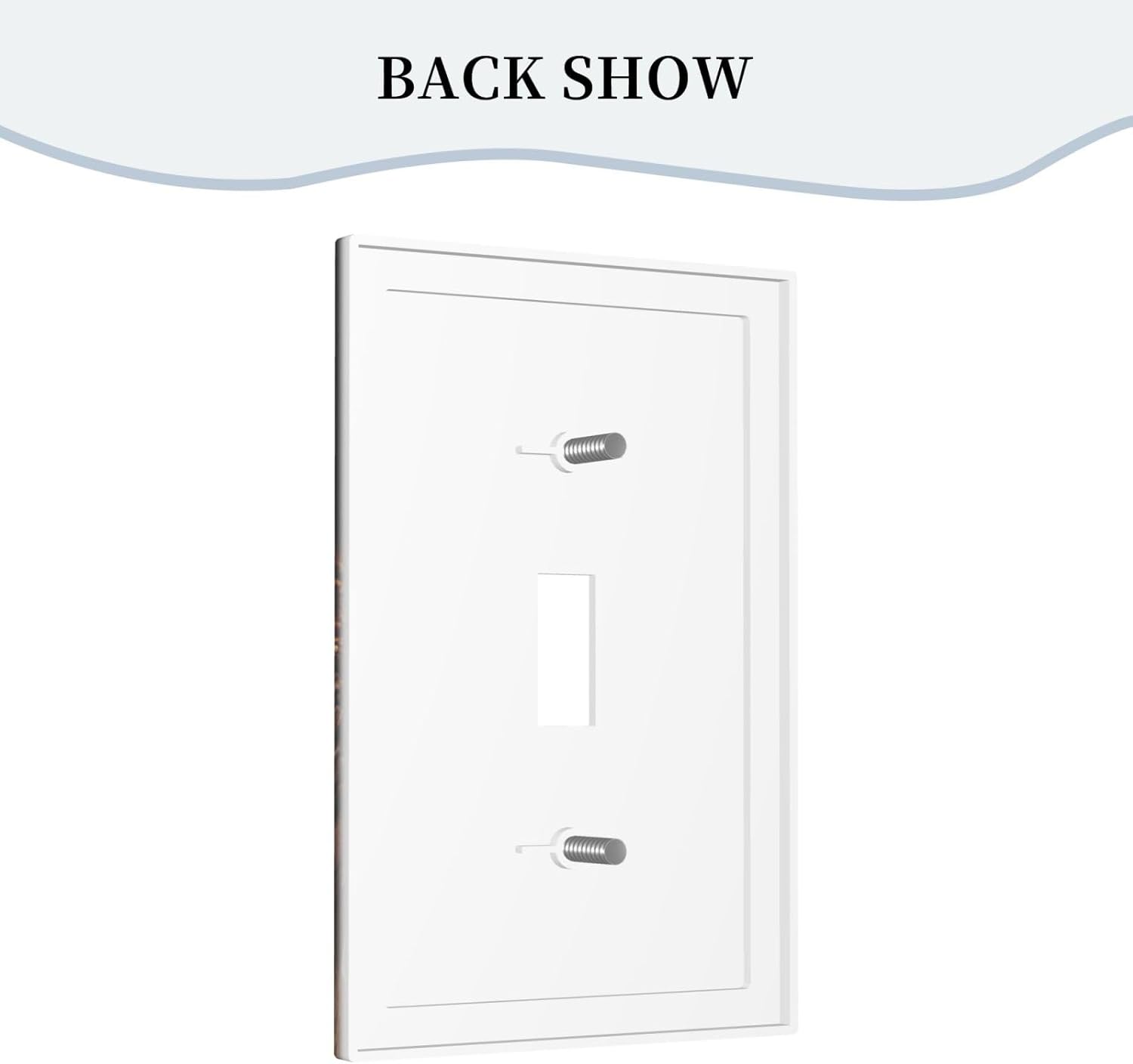 Decorative Light Switch Cover Plate Retro Coffee Maker Beans Cup 1 Gang Wall Plate Oversized Single Toggle Wall Cover Plate Jumbo Electrical Switchplate Faceplate