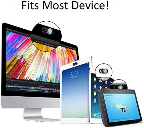Laptop Camera Cover Slide Cute Ultra Thin Webcam Cover Phone Camera Blocker to Protect Privacy for Computer, iPhone, Desktop, Tablet, Chromebook, PC - Daisy