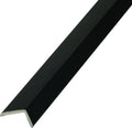 OUZUGIE 8-Pack 57 Inches, WPC Slat Wall Panel Trim,Corner Guard for Low Grille (Black)