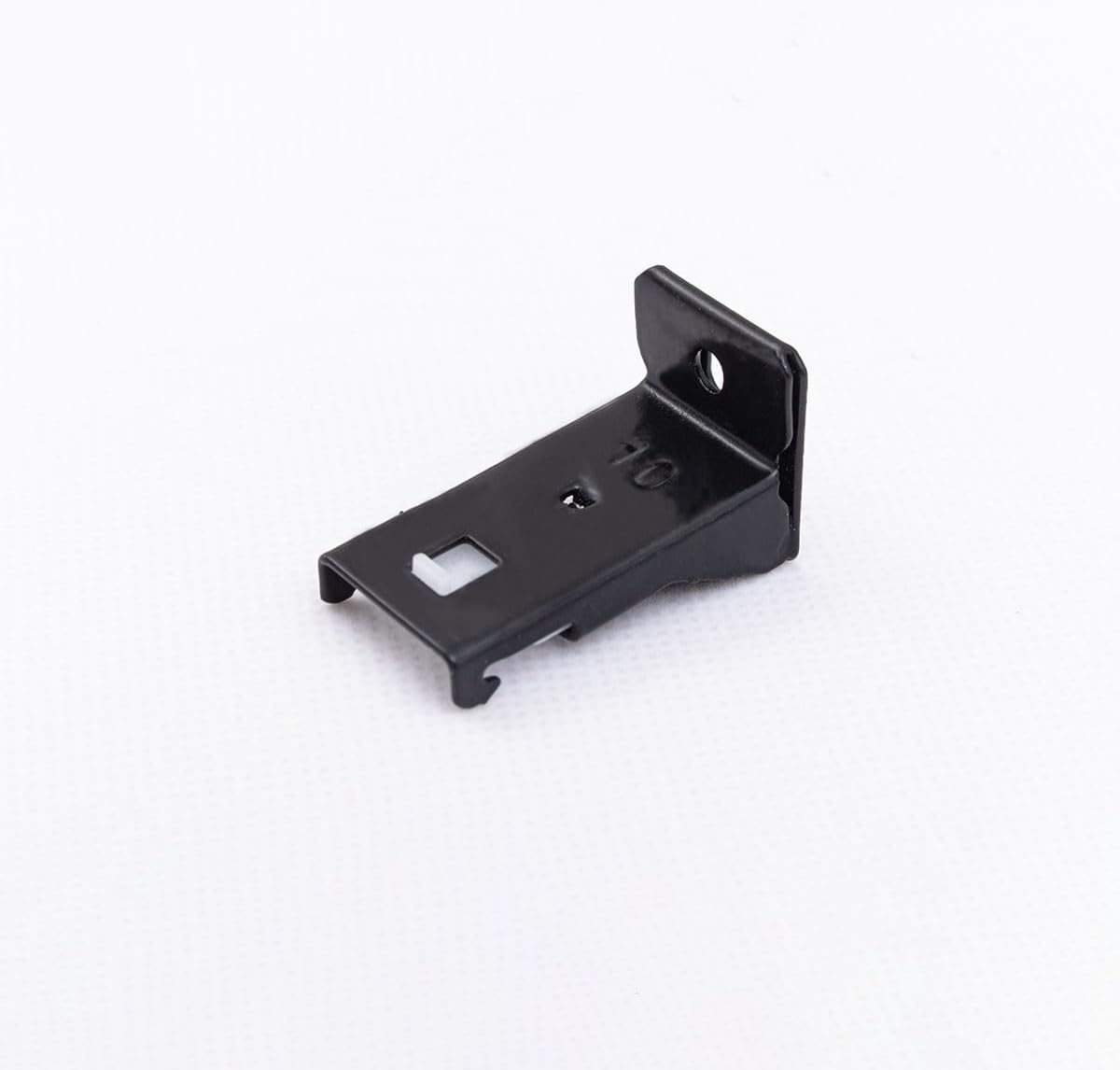 Black Wall Mount Brackets for Curtain Track, Bendable Curtains Tracks Walls Mounting Hardware (6 PCS)