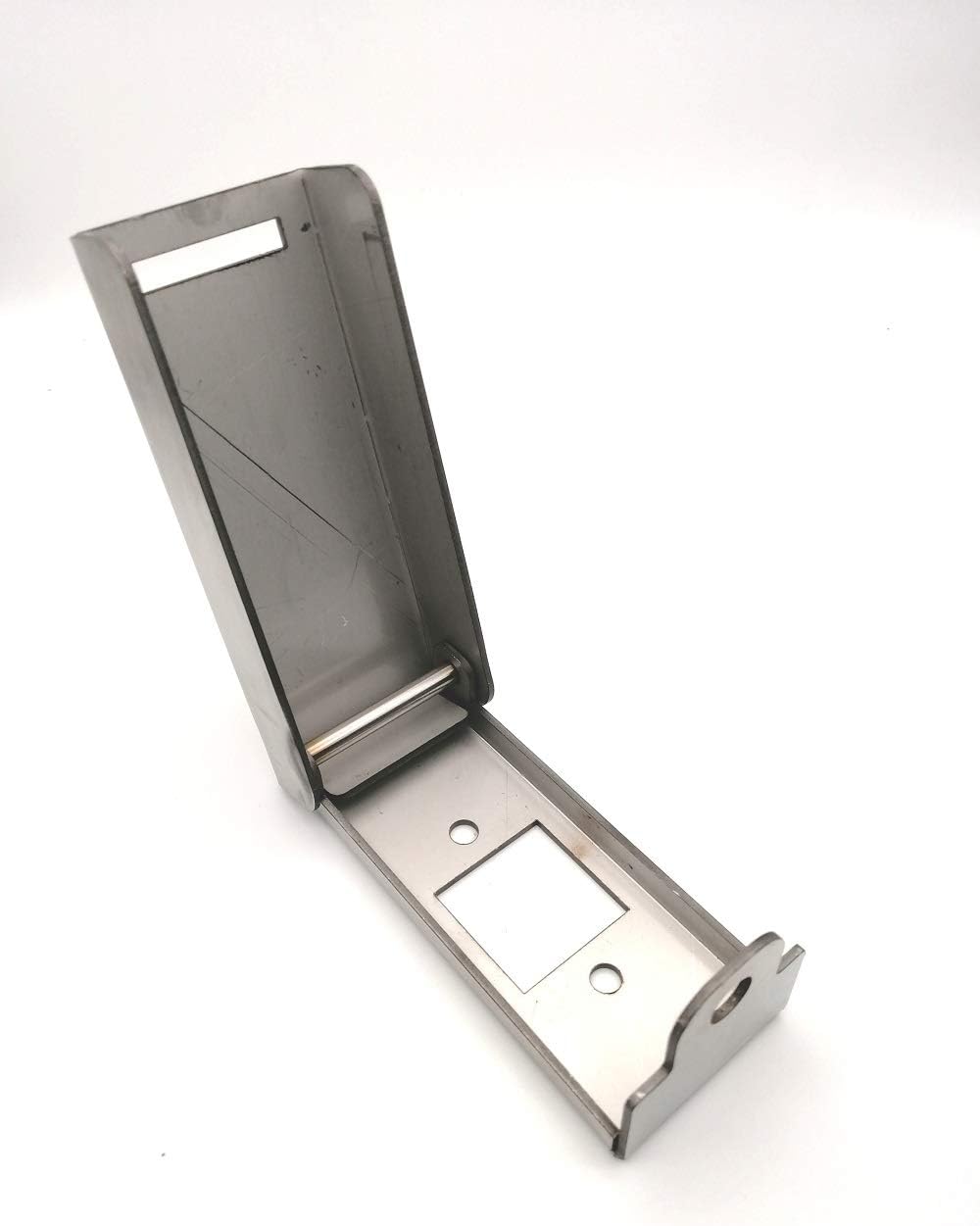 Vending Machine Door Lock Stainless Steel Protection Cover, T Handle Vending Machine Lock Protection Cover, to Prevent The Lock Cylinder from Being Stolen or Damaged