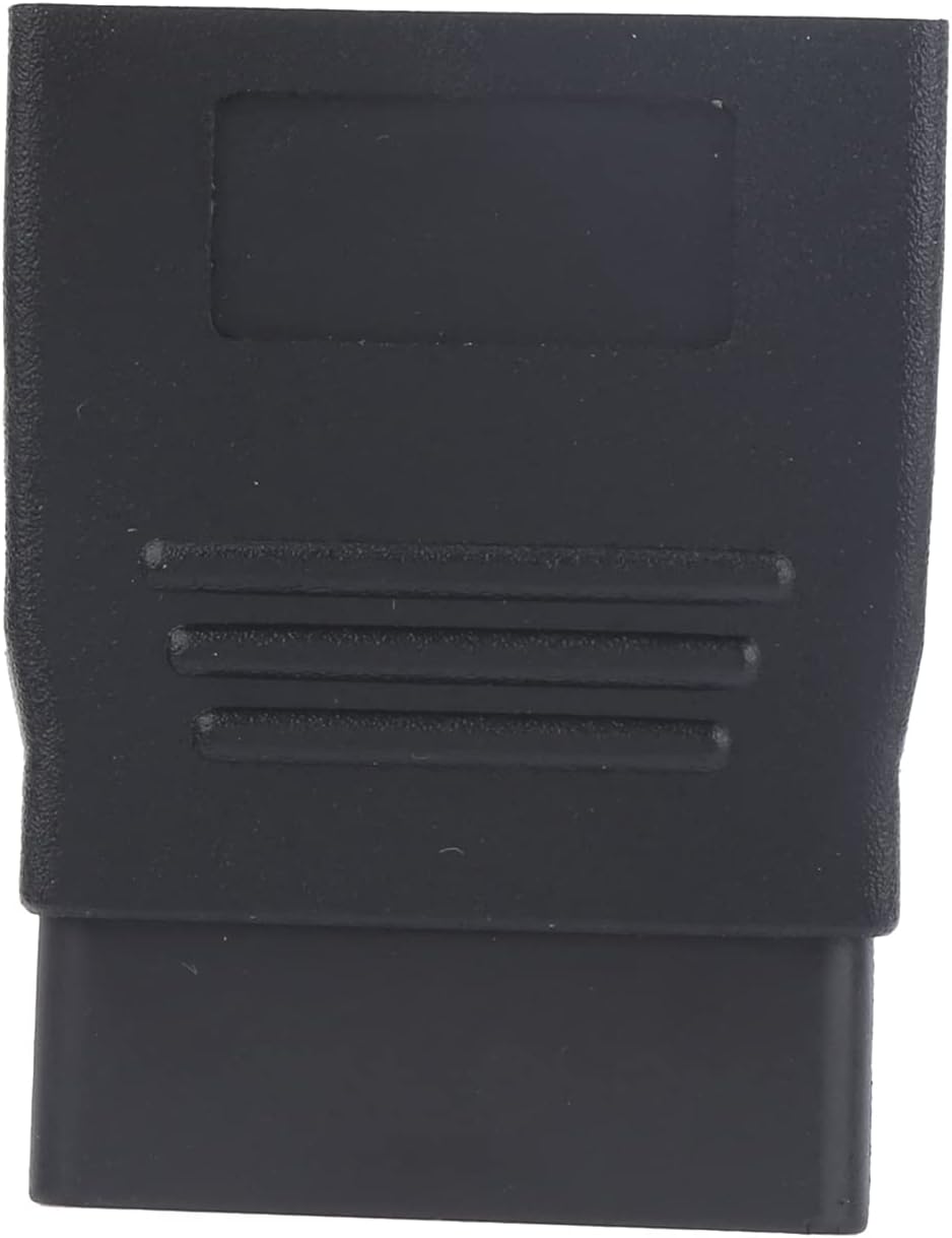 16Pin OBD2 Plug Adapter Male to Female, Universal OBD2 Connector, ABS Plastic Diagnostic Line Plug with Full Power, Car Accessory for Fault Check and Code Reader