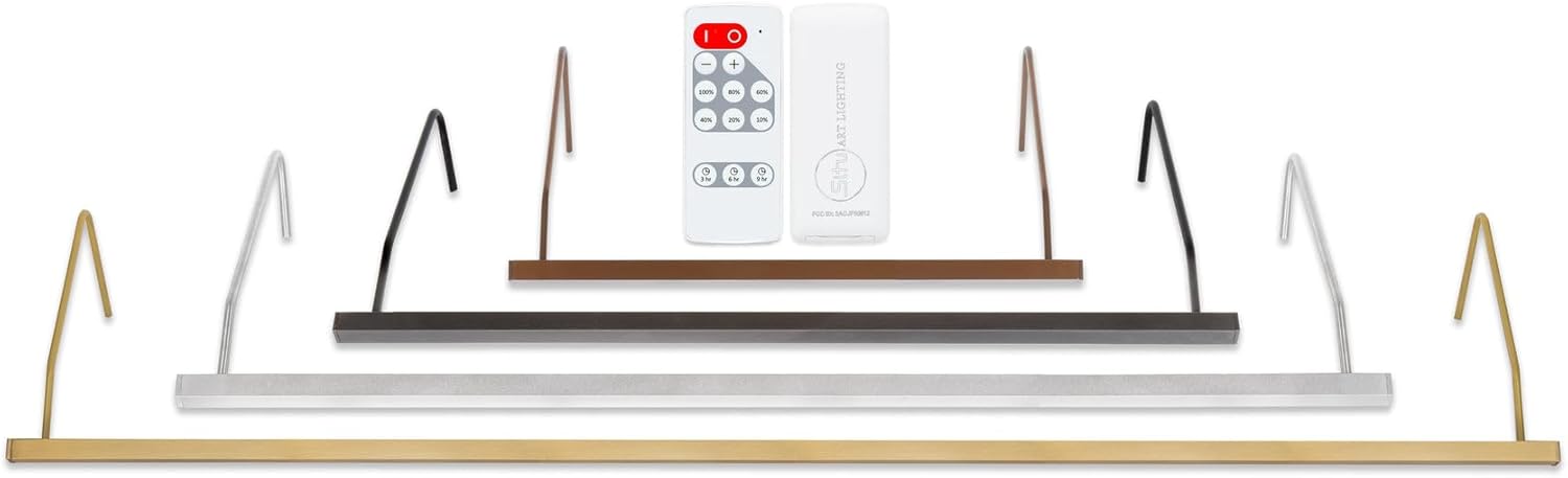 Situ Lighting: Plug-in Vision Series Remote Controlled LED Art and Picture Light - USA Made - 2700K