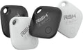 Air Tracker Tag for Android 4 Pack Luggage Tracker Tags Works with Google Find Hub App, Bluetooth Tracker Key Finder and Item Locator for Luggage, Backpack, Suitcases, Replaceable Battery