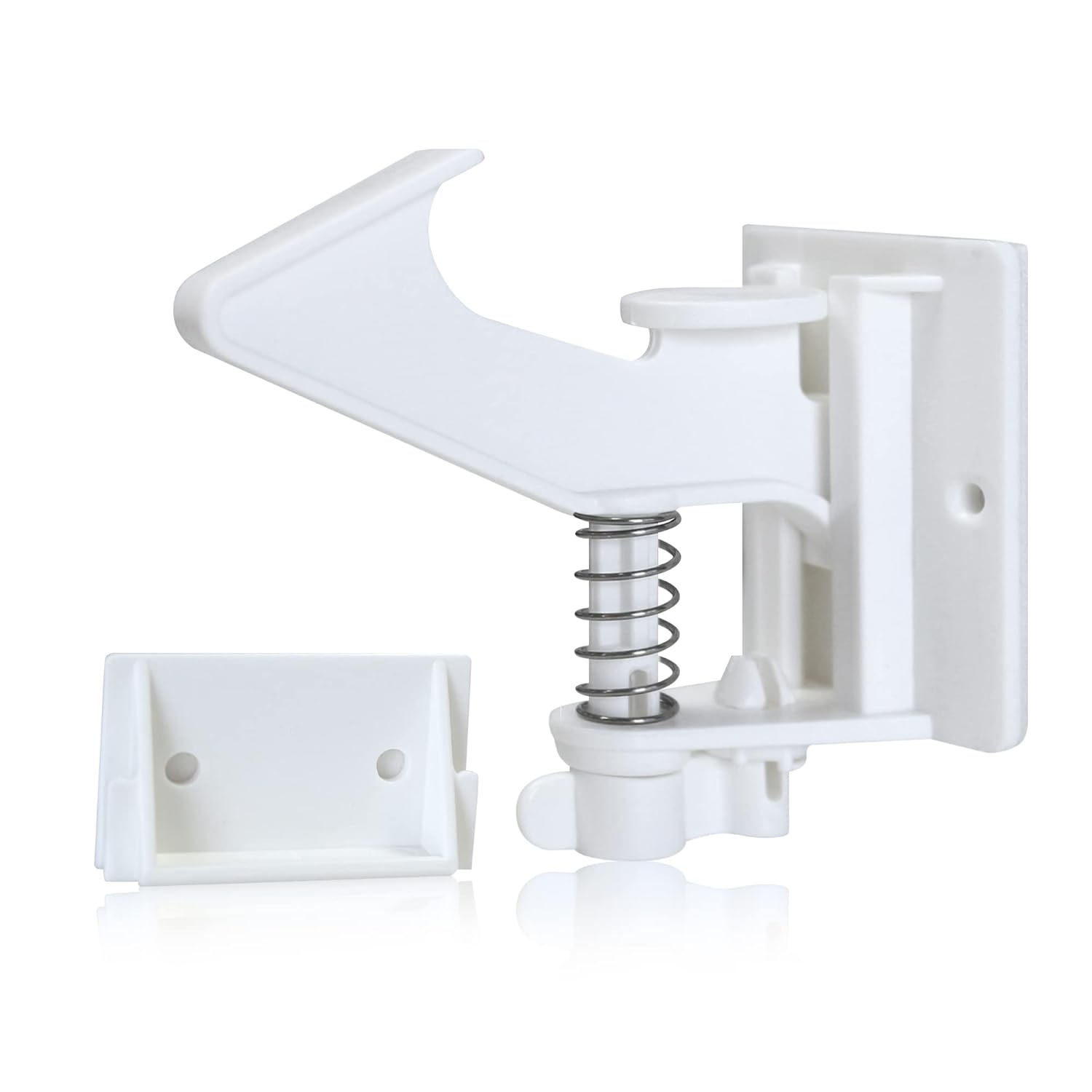 Vmaisi 20 Pack Cabinet Locks Child Safety Latches - Baby Proofing Cabinets Drawers Lock - Upgraded Stronger Adhesive Easy Installation - No Drilling