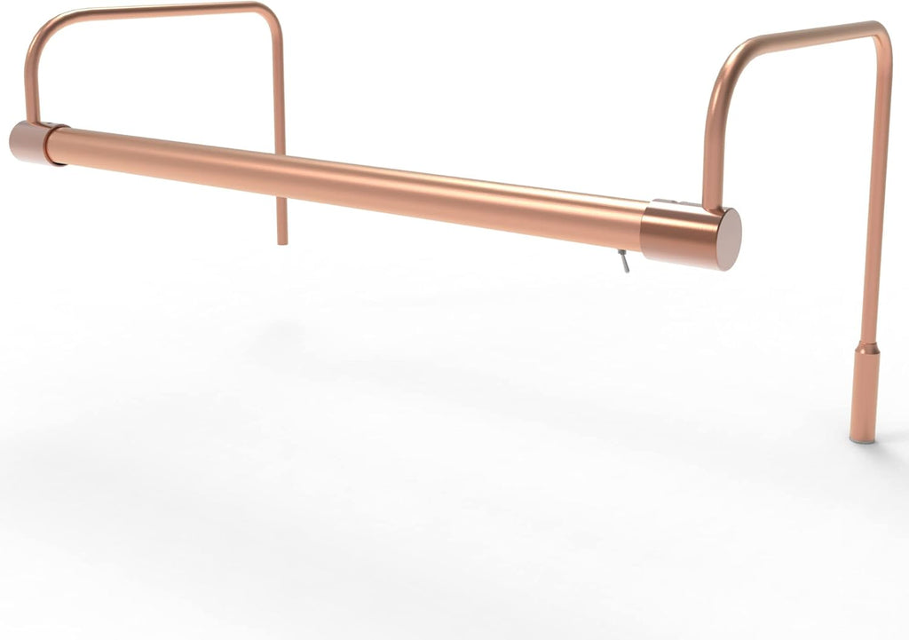 Cocoweb 16 Inch Tru-Slim Copper Picture Light - LED, 2700K, Adjustable Arm, Plug-in, Toggle Switch, Sleek and Compact Design