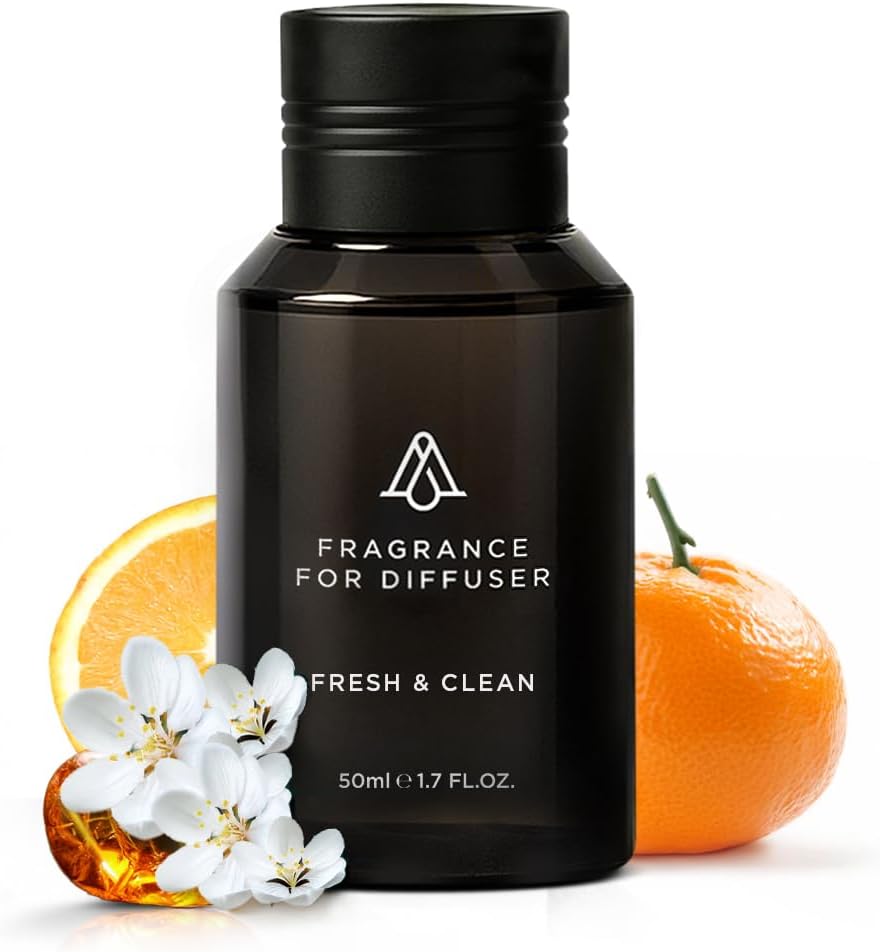 AromaPlan Hotel Scents Fresh & Clean, 1.7 Fl Oz (50 ml)- Home Luxury Aroma & Hotel Fragrance Essential Oil- Hotel Essential Oil for Aromatherapy- USA Made, Bolder Aroma & Longer Lasting