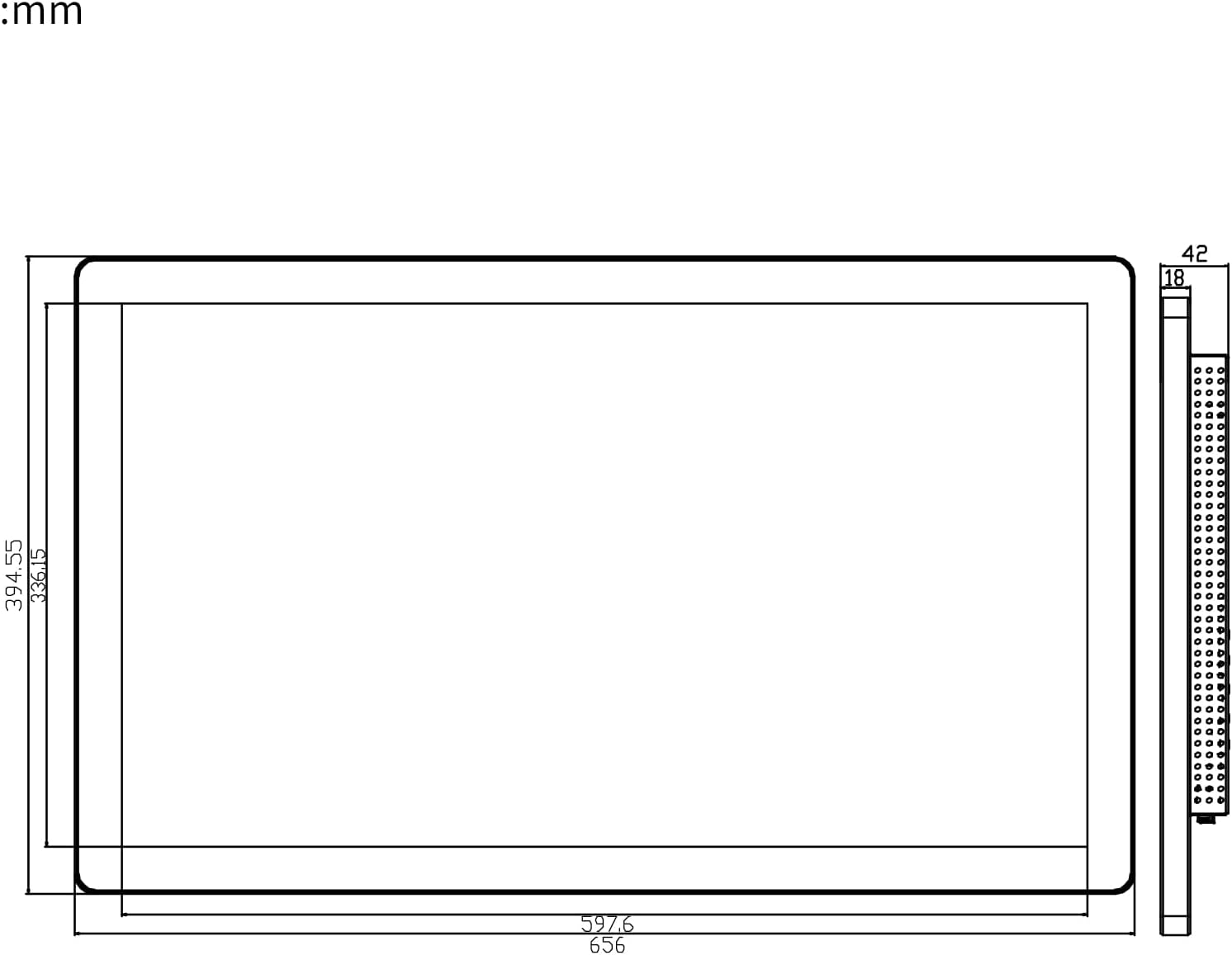 GreenTouch 27 Inch Multi PCAP Touch Screen Monitor LCD Display 1920 * 1080 HD - 16:9 Ratio - HDMI/VGA/DVI Input