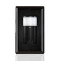 ECOELER Black Motion Sensor Light Switch, PIR Motion Detection Wall Switch with Adjustable Sensitivity, OCC/VAC Selectable, Neutral Wire Required, Single Pole Occupancy Sensor for Home Improvement