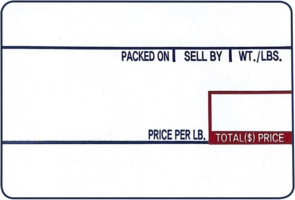 VisionTechShop LST-8010 Printing Scale Label, 58 x 40 mm, UPC 36 Rolls Per Case. Lower Price Than 12 Rolls. Try it.