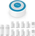 PGST Alarm System for Home Security,2025 Wireless Security Systems for House with Instant App Alerts,13Pcs with Door/Motion Sensors,Remote,Compatible with Alexa for Villa,Apartment,Kids Safety,Office