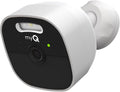 Chamberlain myQ Outdoor Battery Camera | 2K Camera, Color Night Vision, Spotlight, Motion Alerts, Live View with Two-Way Talk, Wireless, Weather-Resistant, Outdoor, White