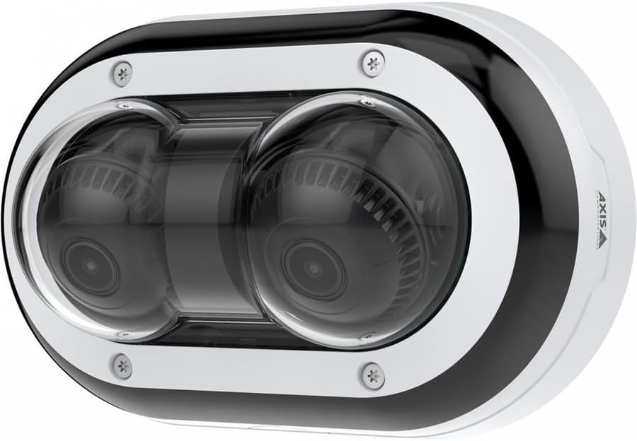 AXIS Panoramic P4705-PLVE 2 Megapixel Outdoor Full HD Network Camera - Color - White, Black