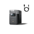 EF ECOFLOW Portable Power Station DELTA 2, 1024Wh LiFePO4 Battery, 1800W AC/100W USB-C Output, Solar Generator for Home Backup Power (Solar Panel Optional), Camping & RVs (AC Cable Included)