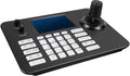 PTZ Controller,Camera Controller POE Network 4D Joystick Decoding Keyboard with 5 Inch LCD Screen Compatible with Dome IP Camera
