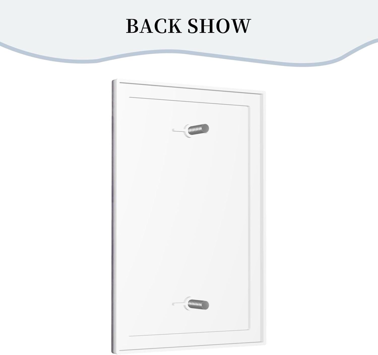 Decorative Light Switch Plate Covers Rustic White Purple Daisy Floral Flower 1 Gang No Device Single Blank Outlet Cover Wall Plate Light Switch Cover Plate Faceplate for Bedroom Home Decor