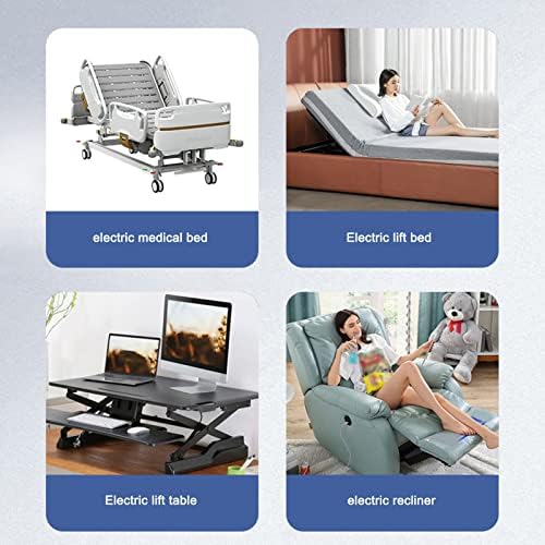 Recliner Controller, 8 Pin Recliner Hand Control Bed Remote Control, IP66 Lifting Bed Controller Hospital Bed Hand Control Handset for Homecare Bed, Cosmetic Bed