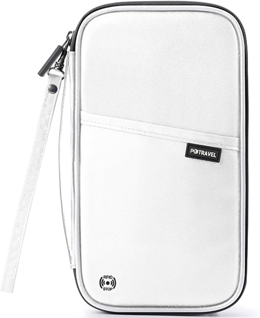 VanFn RFID Travel Passport Wallet, Family Passport Holder, Trip Document Organizer P.Travel Series