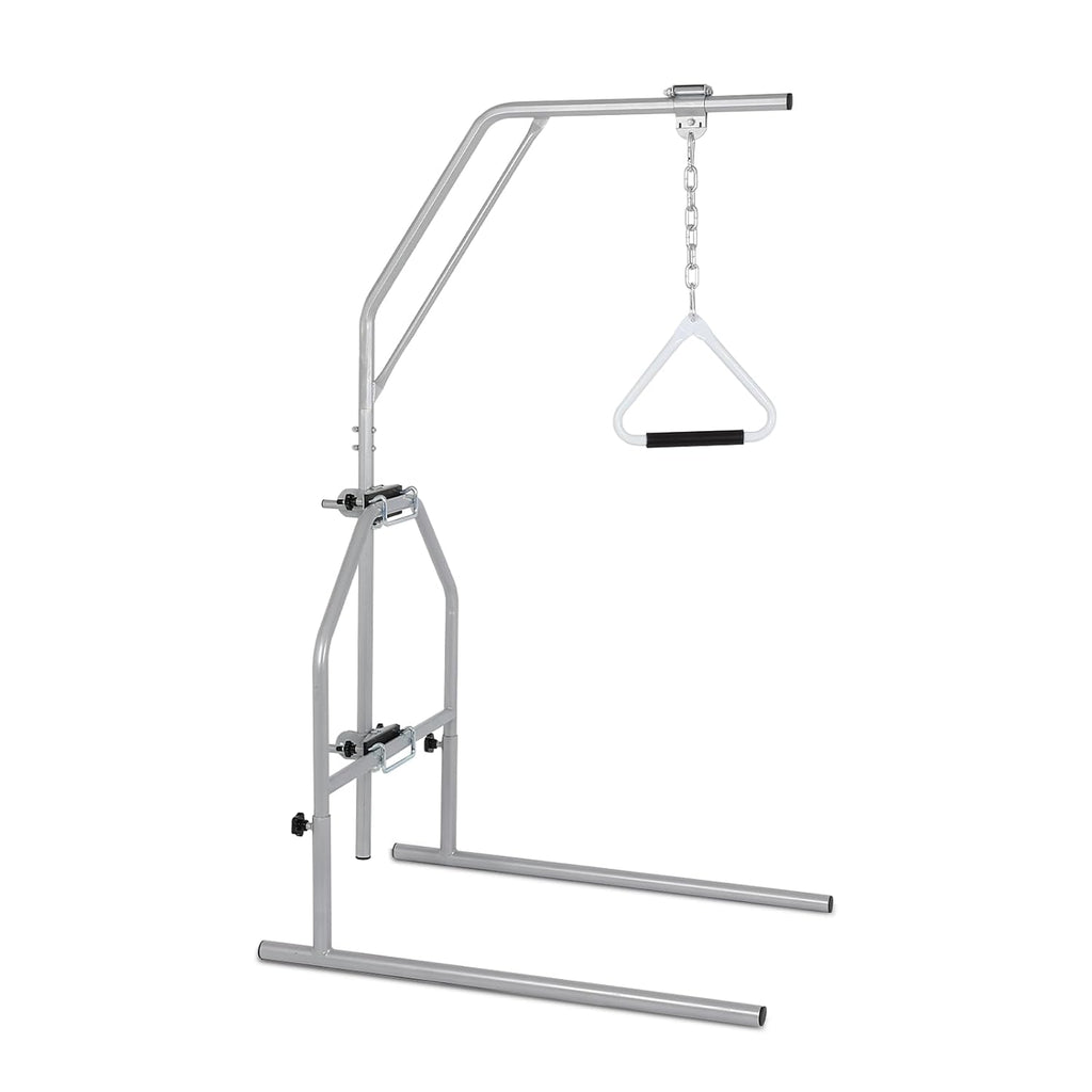 FAHKNS Heavy Duty Trapeze Bar for Bed Mobility - Adjustable Trapeze Bar，Trapeze Bars for Elderly, Post Operative & Injury Rehabilitation，Maximum Load Capacity 220 LBS
