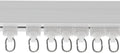 Xuthusman Smart Electric Curtains Track，Automatic Curtain Opener, Motorized Curtains Rod With Remote，Electric Curtain Rail for Home Automation Compatible