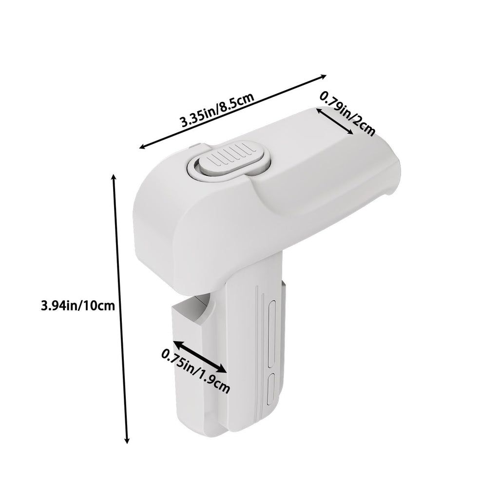 2 Pack Upgrade Child Proof Refrigerator Lock with Two Ways to Open, Home Fridge Freezer Door Lock Latch Catch to Keep Door Closed, no Tools Need or Drill (Grey)