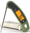 Lavatools Javelin® PRO Classic Ultra-Fast 2-Second Professional Digital Instant Read Meat Thermometer for Grill and Cooking, Auto-Rotating Backlit Display, IP65 Water Resistant – Olive