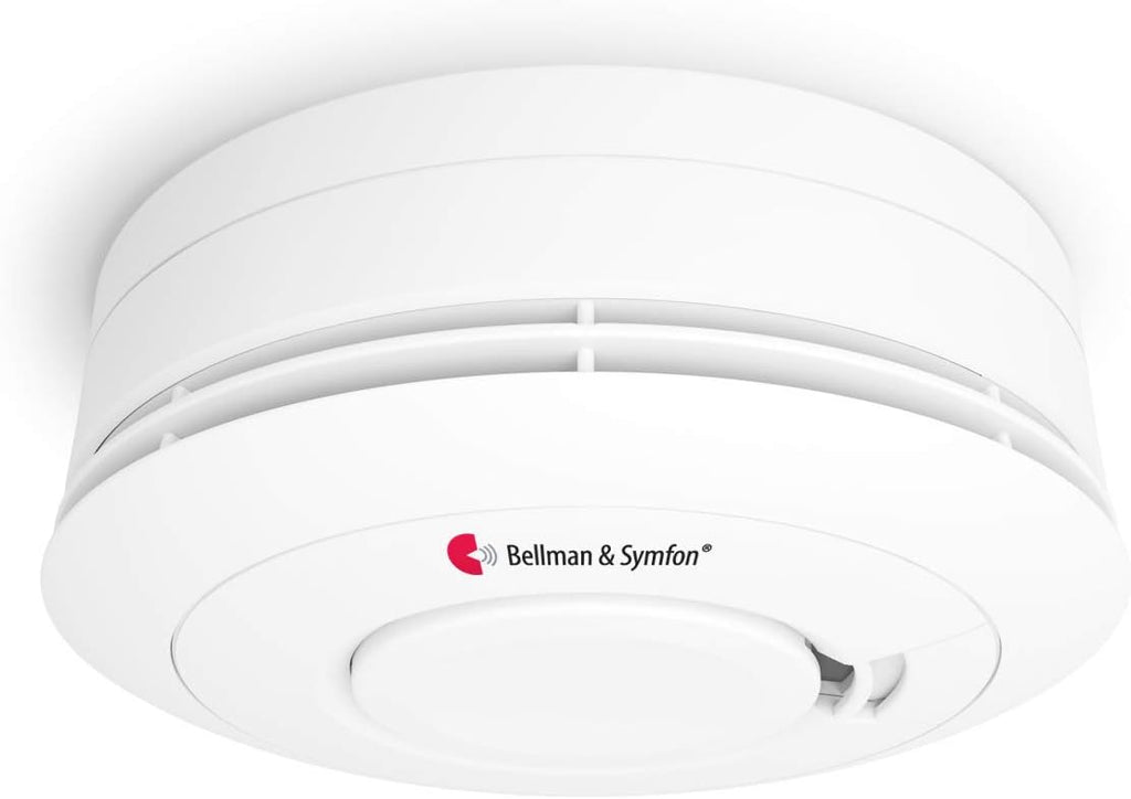 Bellman & Symfon Smoke and Fire Alarm Transmitter – Visit Smart Home System Component - Deaf and Hard of Hearing – Emergency Alert Fire Detector for Seniors and Assisted Living Safety