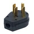 Nema 14-50P Plug 50 Amp 125/250 Volt Plug with 3 Pole 4 Wire Heavy Duty Spec Industrial Grade for Dryer and Ranges