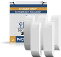 Ring Alarm Magnet Riser | 5 Pack Set with 3M Adhesive - Easy Mount to Any Doorway, Window, and Entryway | Ring Sensor/Magnet Not Included (1/2 inch)