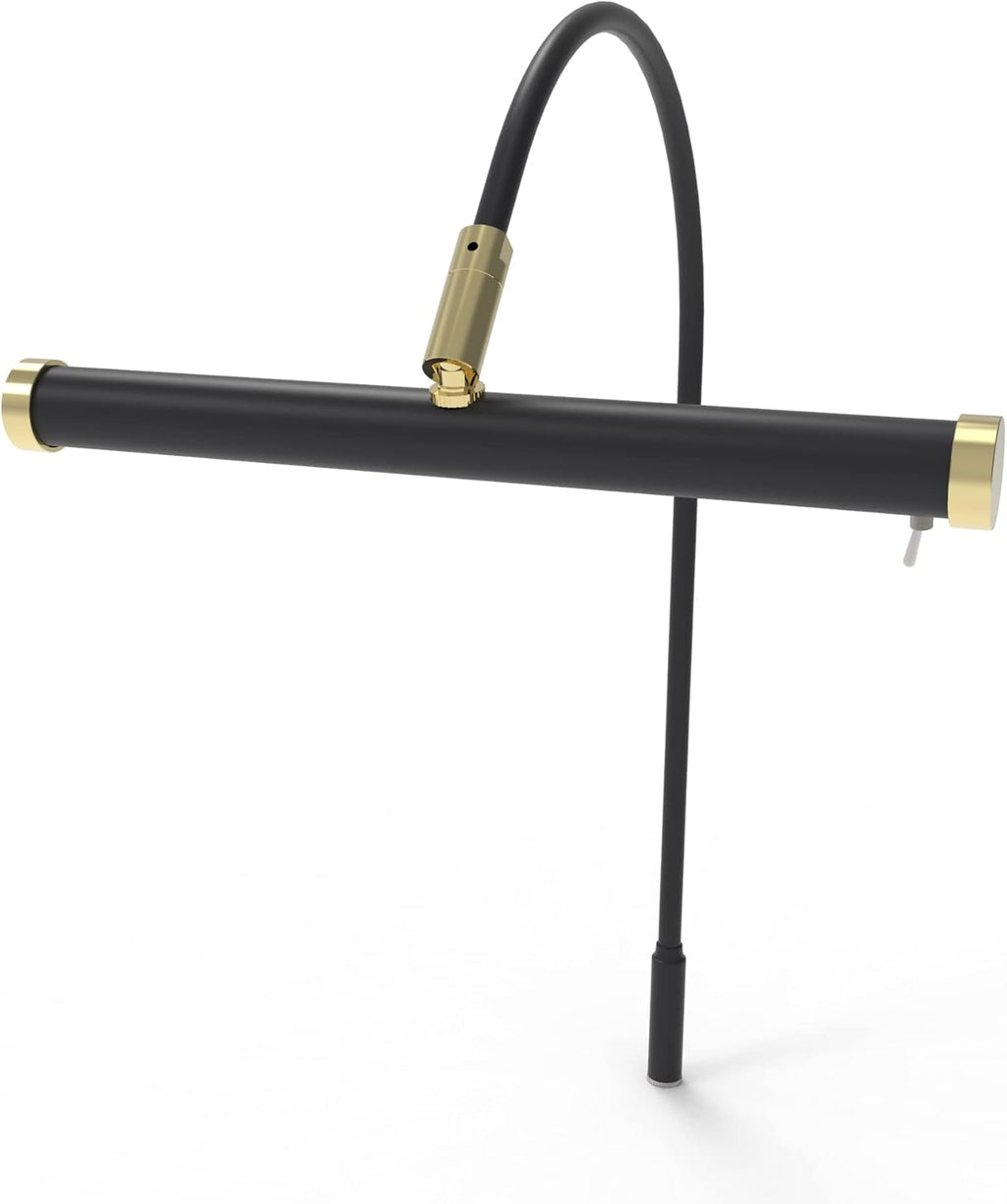 Cocoweb 9 Inch Tru-Slim Oil Rubbed Bronze Picture Light - LED, 2700K, Adjustable Arm, Plug-in, Toggle Switch, Sleek and Compact Design