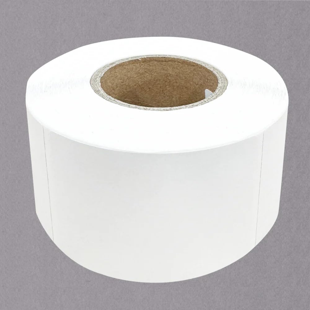 VisionTechShop LST5855 Printing Scale Label, 58 x 54 mm, UPC/Ingredients 12 Rolls of 600 Labels, Blank