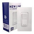 WiFi Bluetooth Smart Light Switch with APP Control Compatible with Alexa and Google Home Voice Control Touch Control Power Cut Off Easy Wall Install Works with Smart Life Tuya Remote Timer
