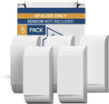 Ring Alarm Magnet Riser | 5 Pack Set with 3M Adhesive - Easy Mount to Any Doorway, Window, and Entryway | Ring Sensor/Magnet Not Included (1 inch)