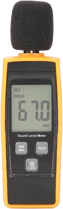 Decibel Meter LCD Digital Sound Level Meter DB Meter Environmental Noise Tester
