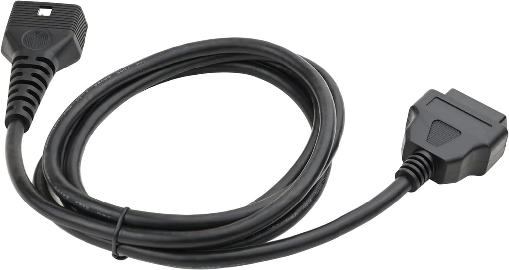 iKKEGOL Full 16 Pin OBD2 OBD II Male to Female Extension Cable Cord Diagnostic Tool Adapter for Auto Car Vehicle Truck 24V All OBD2 Port Plug Connector 24AWG (1M/3.3FT)