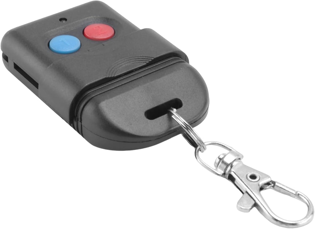 3X 8 Dip Switch 330Mhz Smart Copy Remote Control Fixed Code 2 CH Duplicator for Gate Garage Door Opener or Alarm System