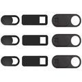 9 Pack(3 Large + 3 Medium + 3 Small) 0.03 inch Ultra Thin Webcam Cover Slide Camera Blocker Protect Your Privacy Security for MacBook Air, Laptop, iPad, iMac, PC, iPhone