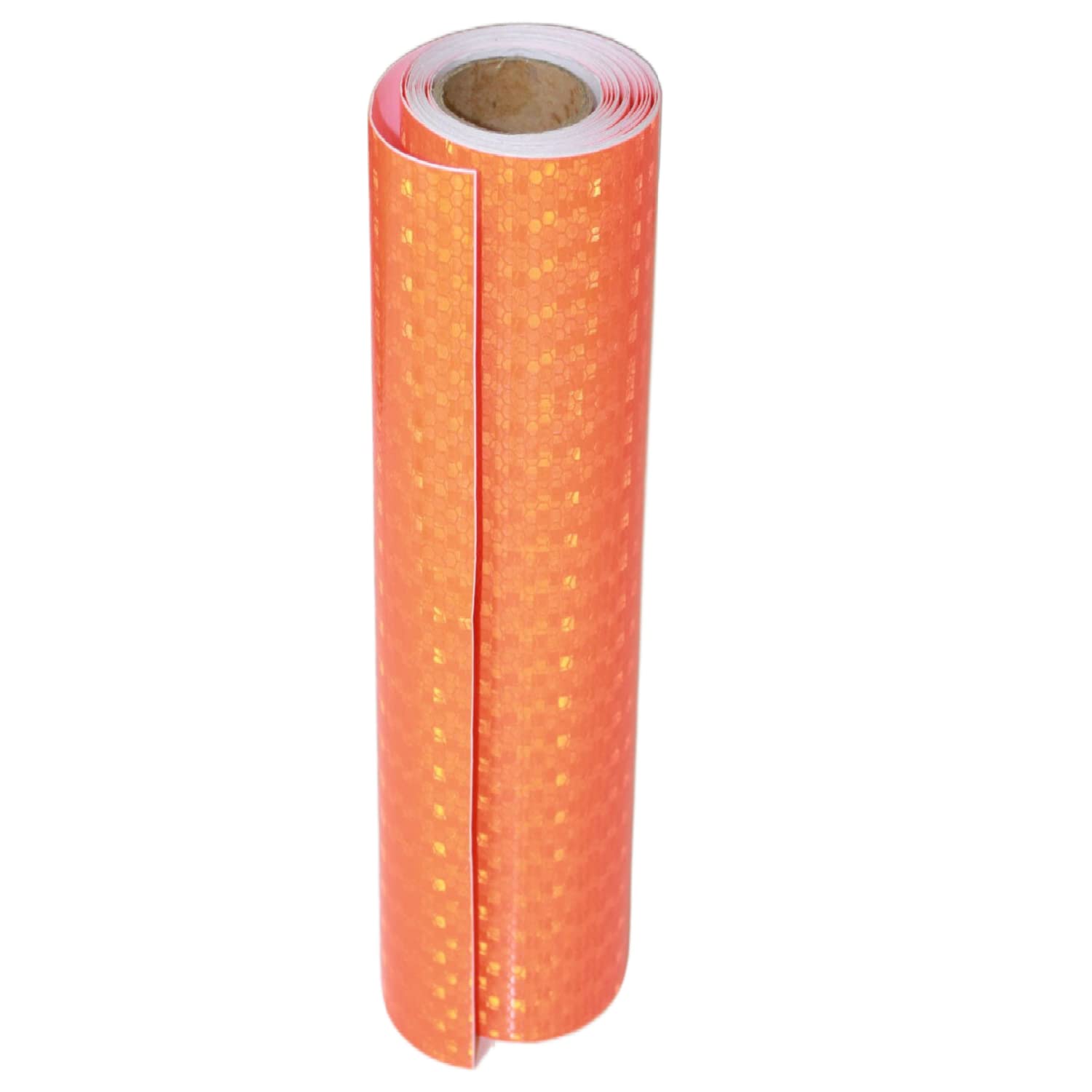 Reflective Tape Orange 10 inch, Outdoor Waterproof High Visibility Warning Industrial Marking Tape, Safety Stickers (11 feet)
