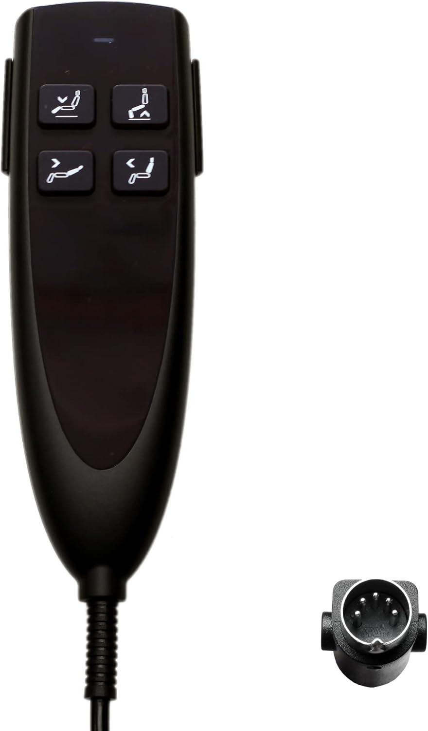 Uetmulik 4 Button 5 Pin Prong Lift Chairs Power Recliners Remote Hand Control Handset Model HS.13.04.01A Replacement