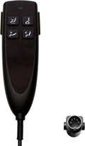 Uetmulik 4 Button 5 Pin Prong Lift Chairs Power Recliners Remote Hand Control Handset Model HS.13.04.01A Replacement
