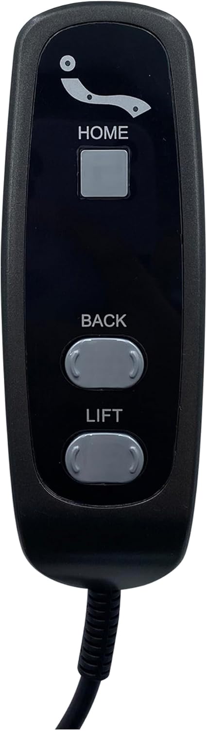 5 Button 5 Pin Remote Kaidi Model KDH130A-001 Lift Chairs Power Recliner Hand Control Replacement