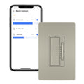Legrand Radiant WNRL50NI Smart Tru-Universal Dimmer with Netatmo, Compatible with Alexa, Google Assistant & Apple HomeKit, Nickel (1 Count)