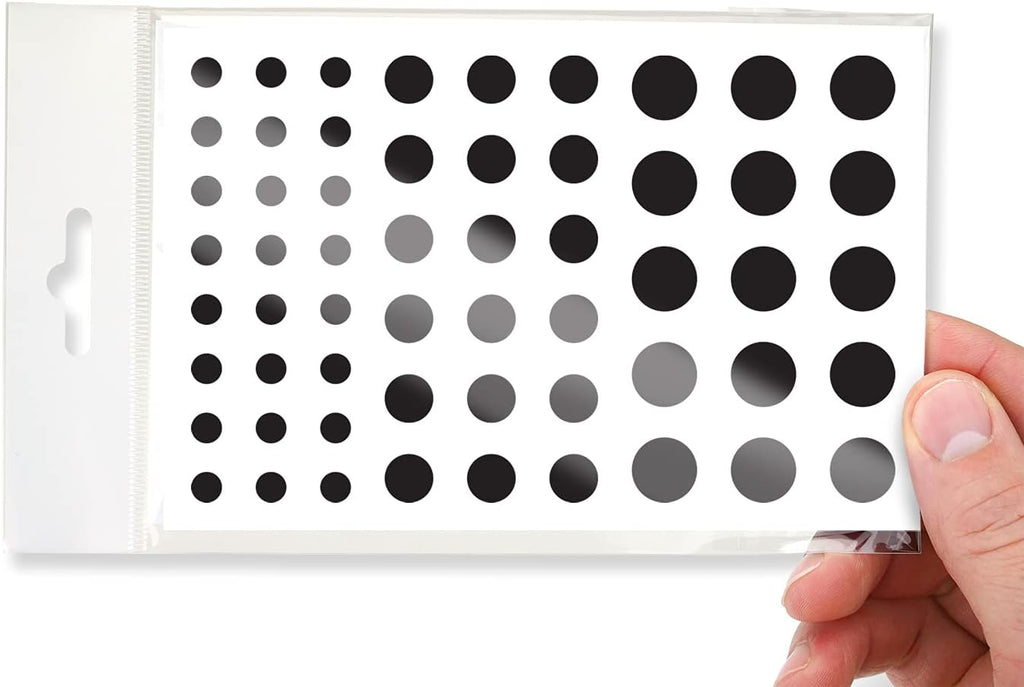 BLOCKED Stackable Webcam/Camera Vinyl Covers | 57 Low-Tack Reusable Webcam Sticker | 3-Sizes | Black 57-Pack (Ultra Glossy)