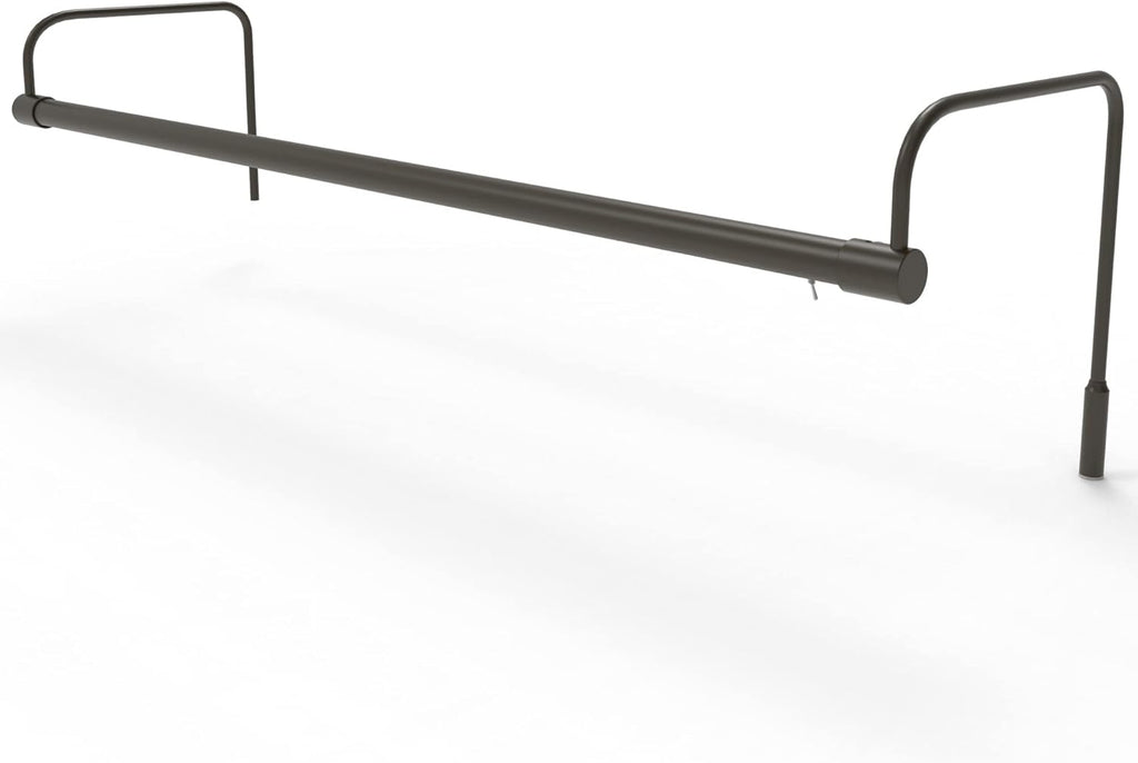 Cocoweb 30 Inch Tru-Slim Mahogany Bronze Picture Light - LED, 2700K, Adjustable Arm, Plug-in, Toggle Switch, Sleek and Compact Design
