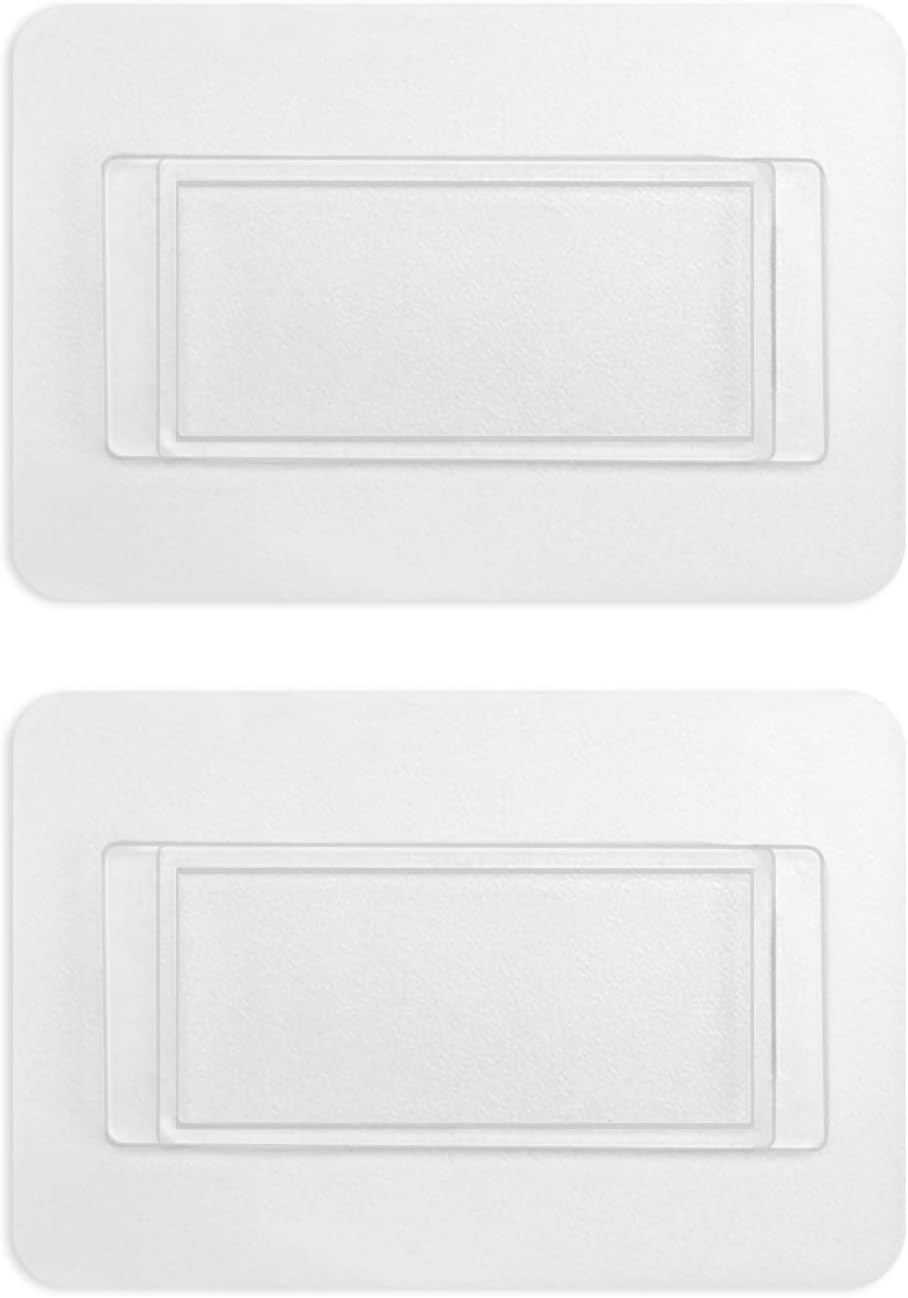 Boperzi Replacement Adhesive Strip for Toothbrush Holder Wall Mounted Toothpaste Dispenser (2 PCS)