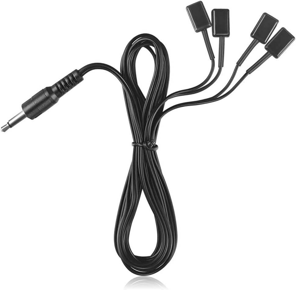 IR Repeater Hidden Infrared Remote Extender System 1 Receiver 4 Emitters Control Kit USB Adapter for Amplifier Cable Box Satellite TV Receiver CD Player DVD Player Blu-ray Player