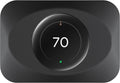 Nest Thermostat Wall Plate Cover Replacement Compatible with Google Nest Learning Thermostat (4th Gen), Practical Nest Learning Thermostat 4 Trim Kit, Snap fit Design (Black, 1 Pack)