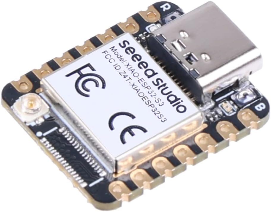 Seeed Studio XIAO ESP32S3-2.4GHz Wi-Fi, BLE 5.0, Dual-core, Battery Charge Supported, Power Efficiency and Rich Interface, Ideal for Smart Homes, IoT, Wearable Devices, Robotics …