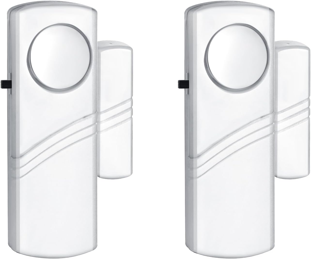 Security Door Window Alarm, 90DB Wireless Sensor Door Window Burglar Alarm, Door Alarms for Kids Safety, Easy Installation Doorbell Alarms for Office House Window Pool (2 Pack)
